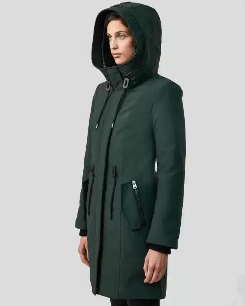 Mackage Beckah Down Parka With Removable Ribbed Collar