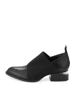 Alexander Wang Kori Stretch Neoprene & Leather Shoe, Black