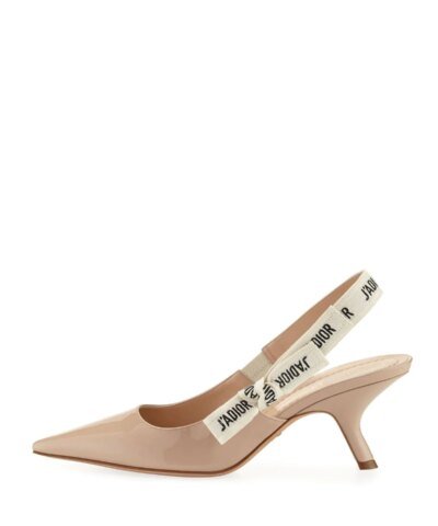 Dior J'Adior Nude Patent Calfskin Slingback