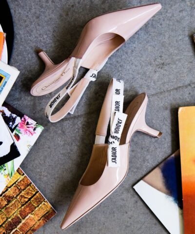 Dior J'Adior Nude Patent Calfskin Slingback