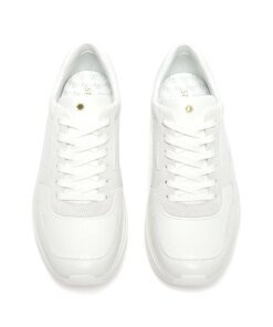 Stuart Weitzman JAQI White Sneakers