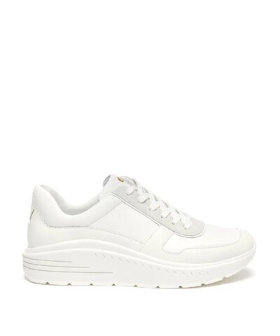 Stuart Weitzman JAQI White Sneakers