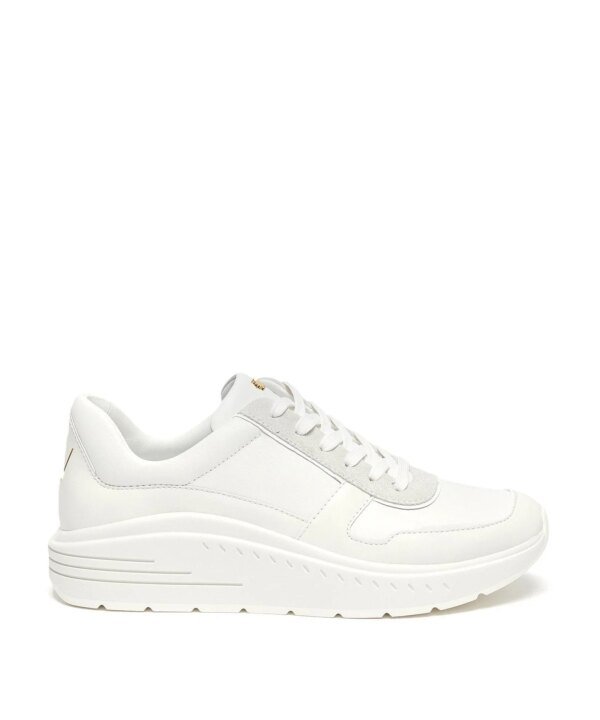 Stuart Weitzman JAQI White Sneakers