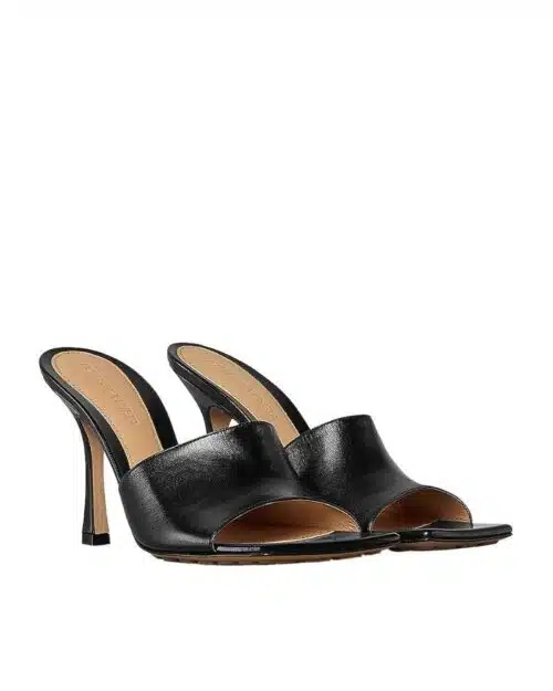 Bottega Veneta Square-Toe Open Mules