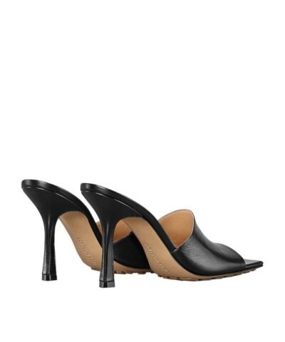 Bottega Veneta Square-Toe Open Mules