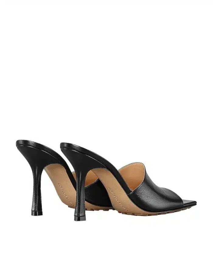 Bottega Veneta Square-Toe Open Mules