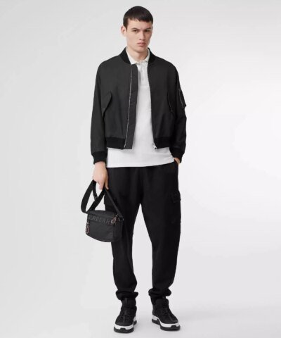 Burberry Logo Detail ECONYL® Crossbody Bag