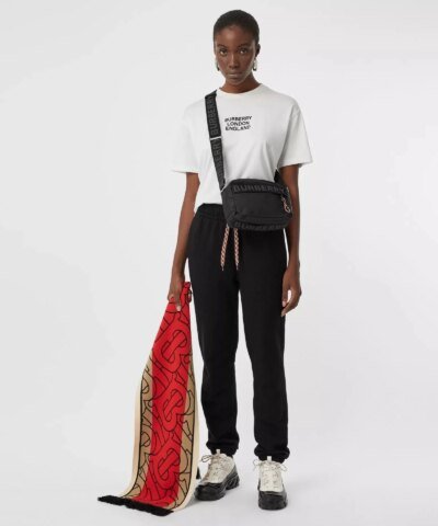 Burberry Women's Logo Detail ECONYL® Crossbody Bag