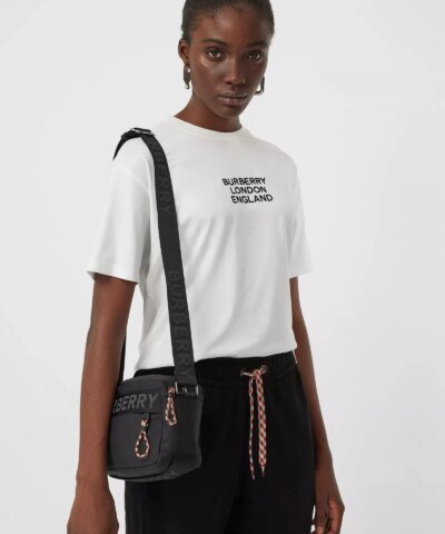 Burberry Women's Logo Detail ECONYL® Crossbody Bag