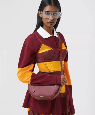 Burberry Small Leather Olympia Bag