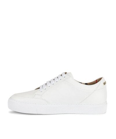 Burberry Men's Logo Detail Leather Sneakers