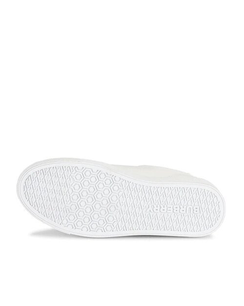 Burberry Logo Detail Leather Sneakers