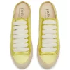Pedro Garcia ‘Pate' Lace Up Cut Out Heel Satin Sneaker