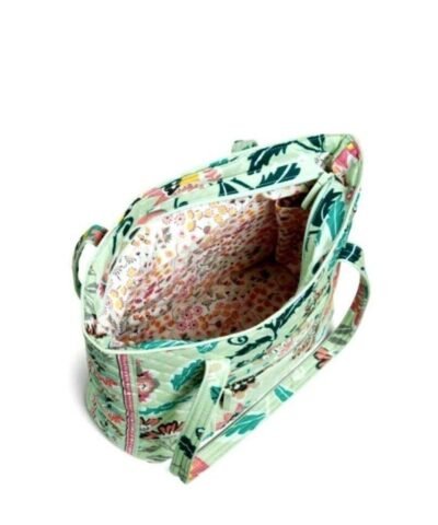 Vera Bradley Iconic Glenna Satchel in Mini Flowers