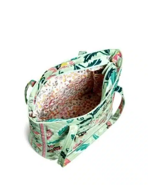 Vera Bradley Iconic Glenna Satchel in Mini Flowers