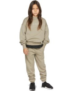 Fear of God Essentials Kids Sweatpants, Moss