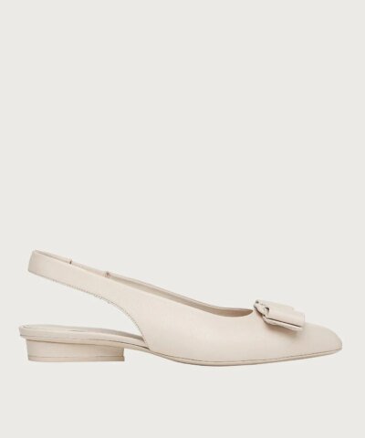 Salvatore Ferragamo Viva Slingback, Bone
