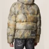 Dsquared2 Down Jacket In Camouflage Technical Fabric