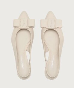 Salvatore Ferragamo Viva Slingback, Bone