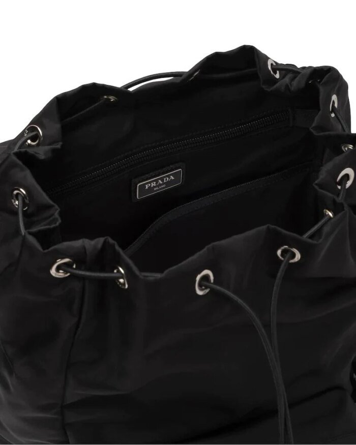 Prada Nylon and Saffiano Leather Backpack