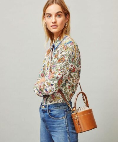 Tory Burch Miller Small Canteen Bag In Assam