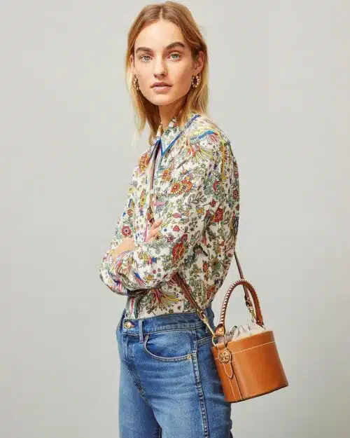 Tory Burch Miller Small Canteen Bag In Assam