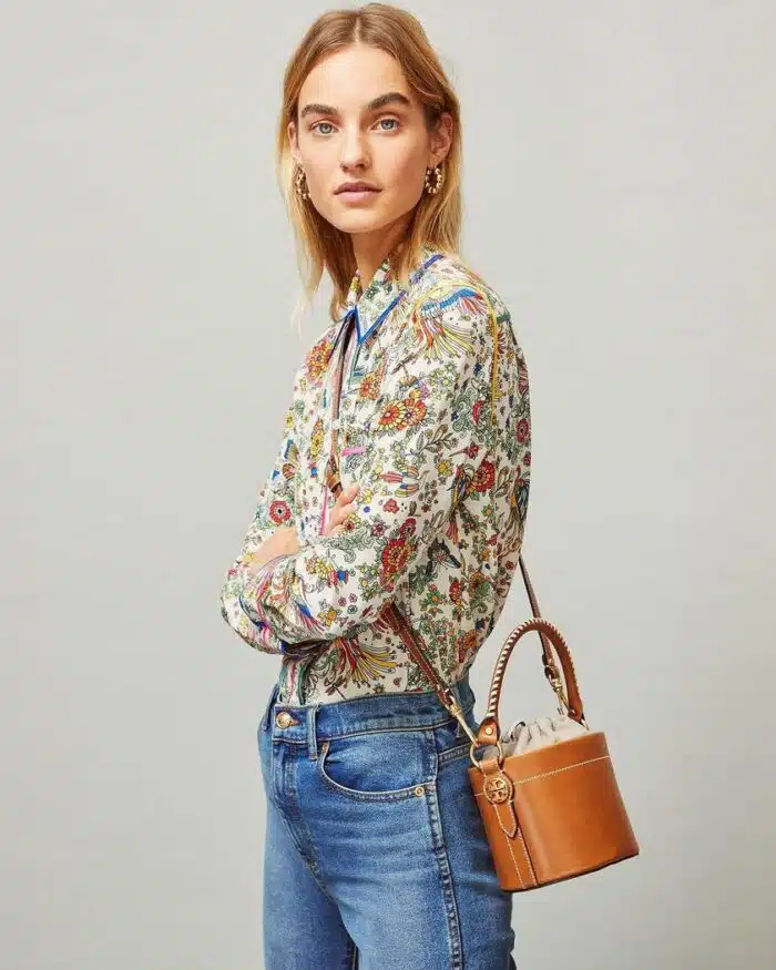 Tory Burch Miller Small Canteen Bag In Assam