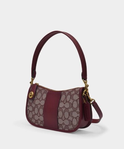 Coach Swinger Bag In Signature Jacquard