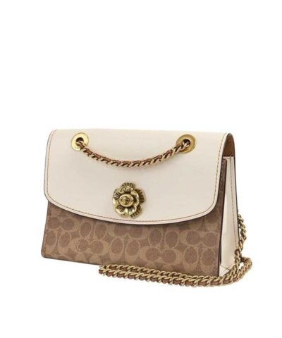 Coach Parker In Colorblock Signature Canvas