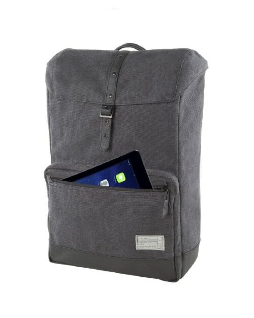 HEX STINSON COAST BACKPACK CHARCOAL CANVAS