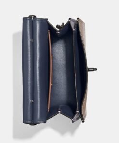 Coach Willis Top Handle 18 In Signature Canvas