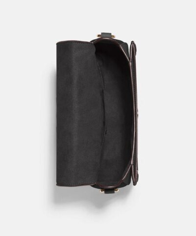 Coach Georgie Saddle Bag In Signature Canvas