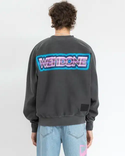 We11done Logo-Patch Sweatshirt