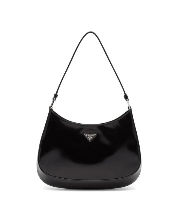 Prada Cleo Brushed Leather Shoulder Bag