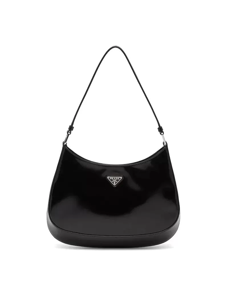 Prada Cleo Brushed Leather Shoulder Bag