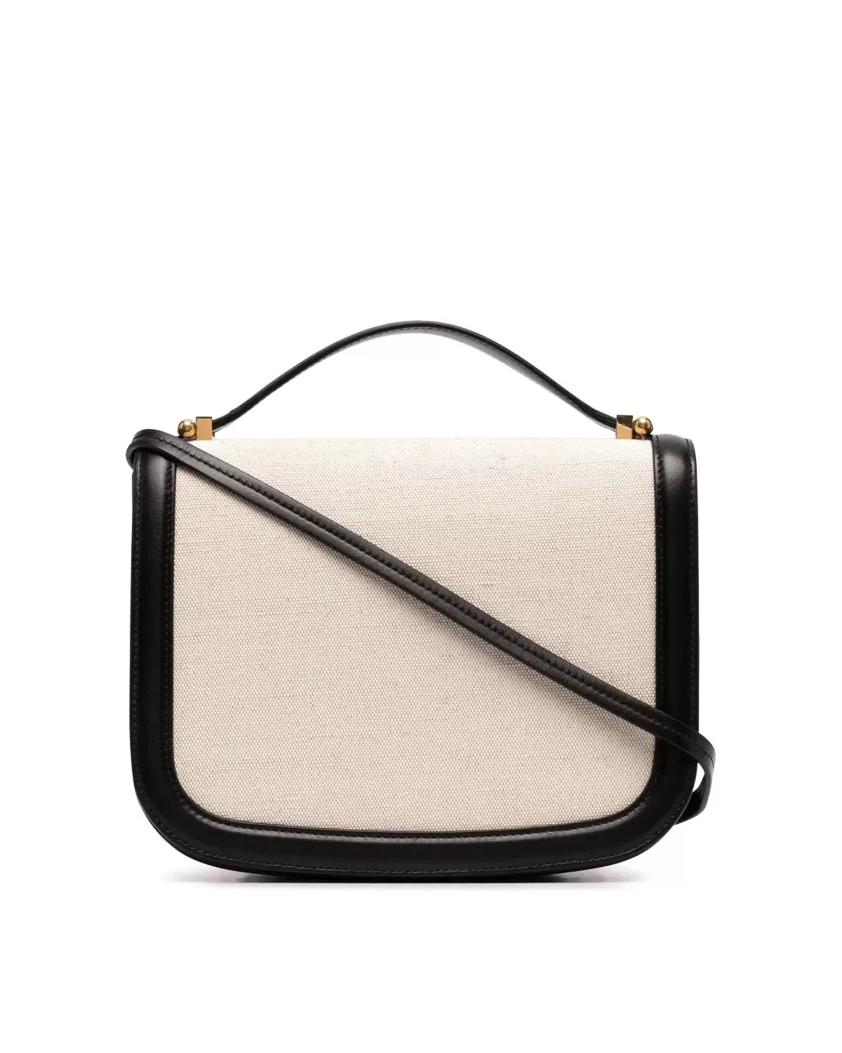 Jil Sander Taos Small Two-Tone Leather Crossbody Bag