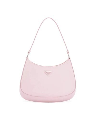Prada Cleo Brushed Leather Shoulder Bag