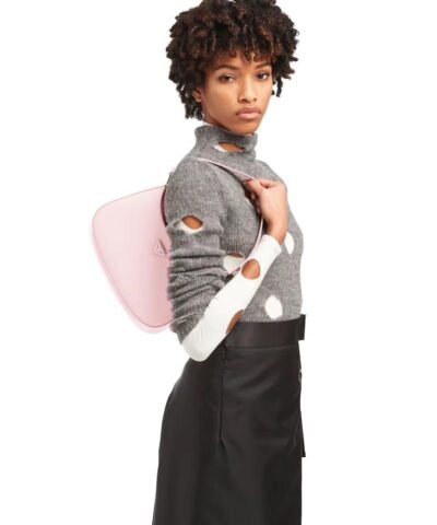 Prada Cleo Brushed Leather Shoulder Bag