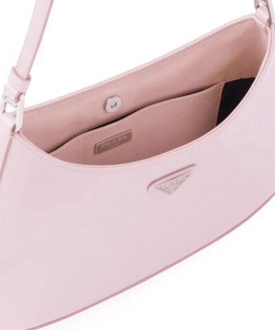 Prada Cleo Brushed Leather Shoulder Bag