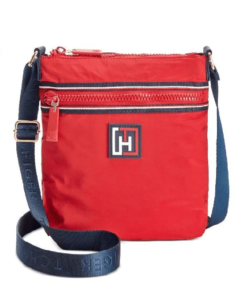 Tommy Hilfiger Active Nylon Flat Small Crossb Rose Violet