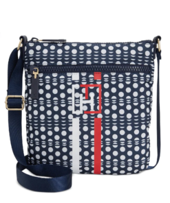 Tommy Hilfiger Nylon Slim Training Crossbody Navywhite