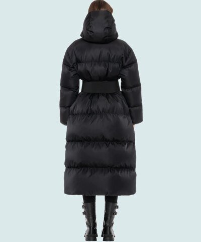 Miu Miu Technical Nylon Down Coat