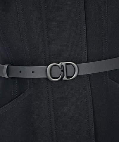 Dior Saddle Black Matte Calfskin, 20 mm