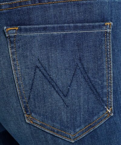 Mother Insider Crop Step Fray Jeans in Not Rough Enough