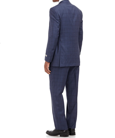 CANALI Windowpane-Plaid Two-Button C Soft Suit-CANALI-Fashionbarn shop