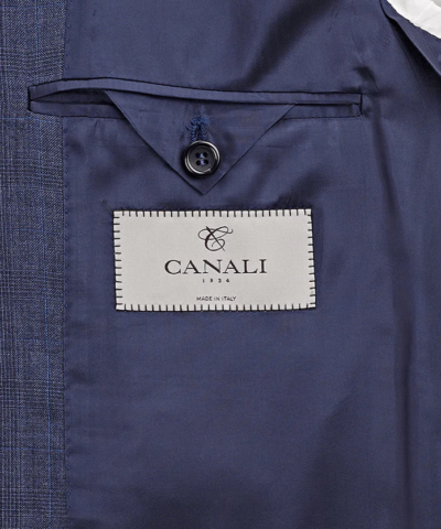 CANALI Windowpane-Plaid Two-Button C Soft Suit-CANALI-Fashionbarn shop