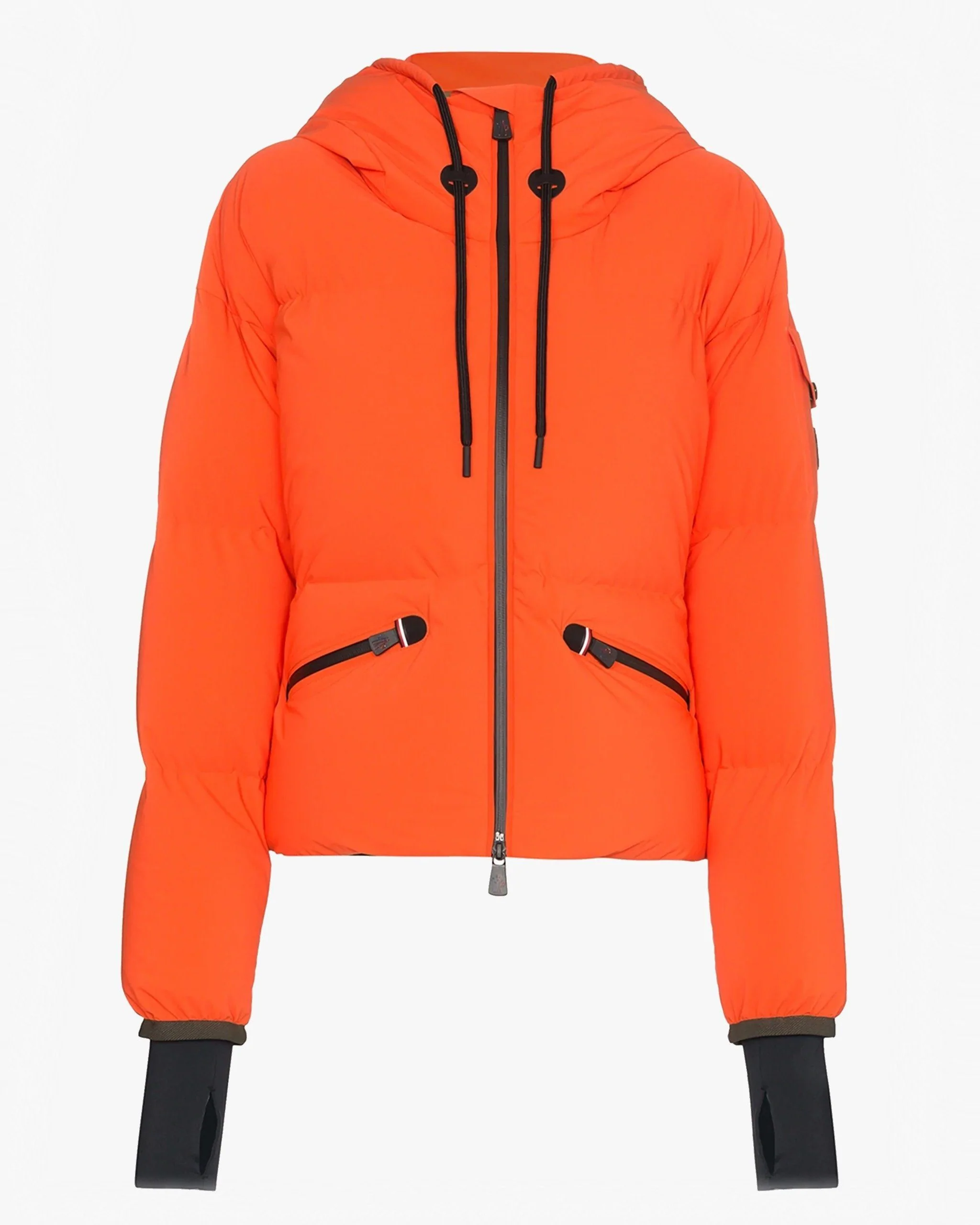 Moncler Grenoble Airy Down Puffer Jacket In Orange