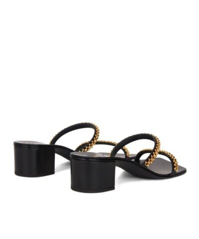Giuseppe Zanotti Black Nerissa 40 Sandals