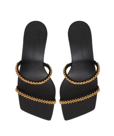Giuseppe Zanotti Black Nerissa 40 Sandals