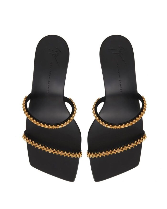 Giuseppe Zanotti Black Nerissa 40 Sandals